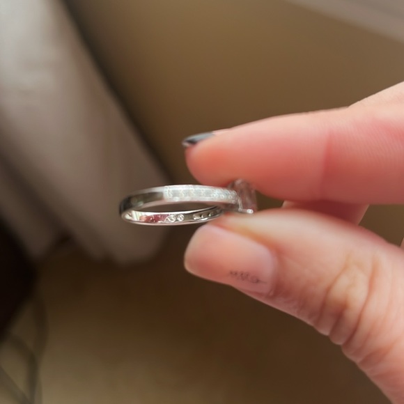 Swarovski Crystal Square Ring (Size 6) - Picture 5 of 8